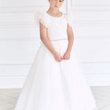 First Communion Communion Dresses Flower Girl Wedding White Dress