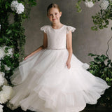 First Communion Communion Dresses Flower Girl Wedding White Dress