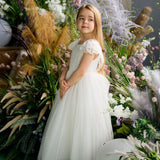 First Communion Communion Dresses Flower Girl Wedding White Dress