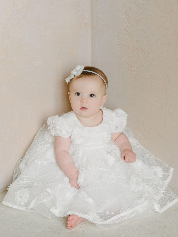 TETER WARM Baptism First Birthday Flower Lace Princess Dress in New York