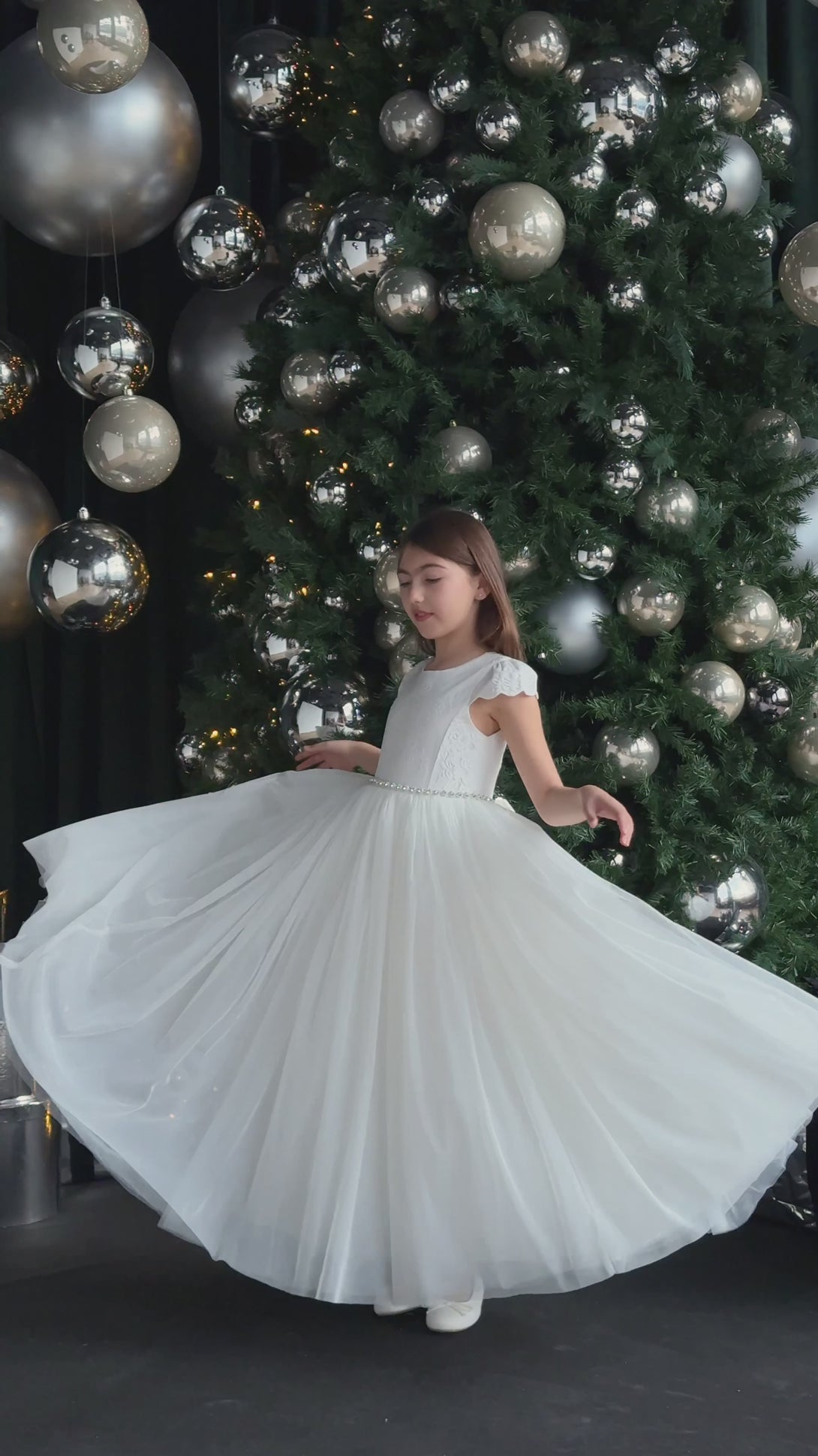 Glen - JK25 Communion White Dress Teter Warm