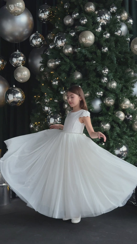 Glen - JK25 Communion White Dress Teter Warm