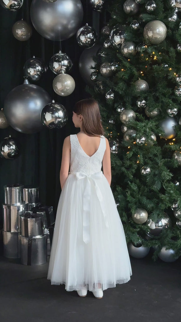 Girls Communion Dress Katherine GS38 Teter Warm