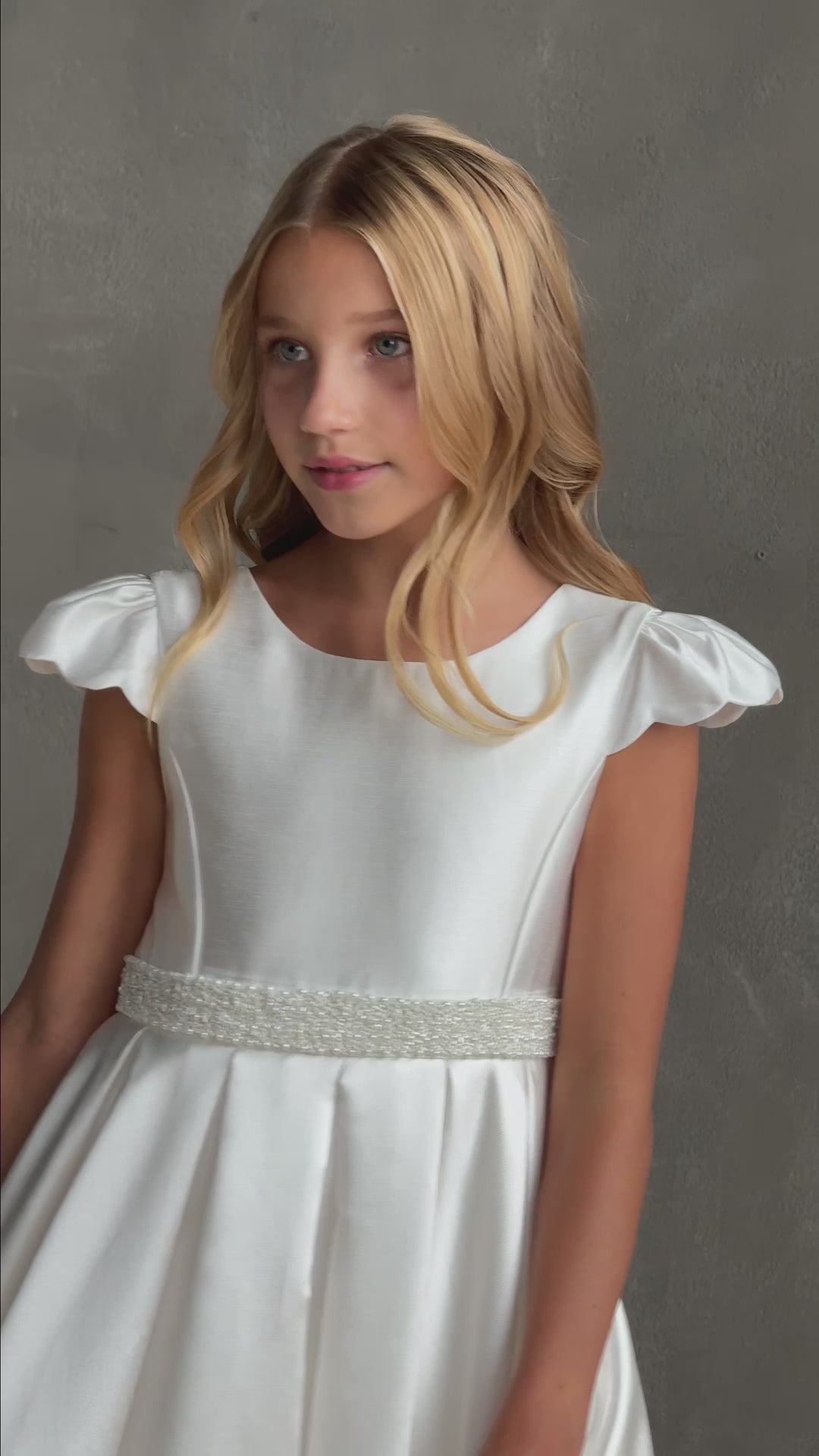 teterwarm communion girl white dress