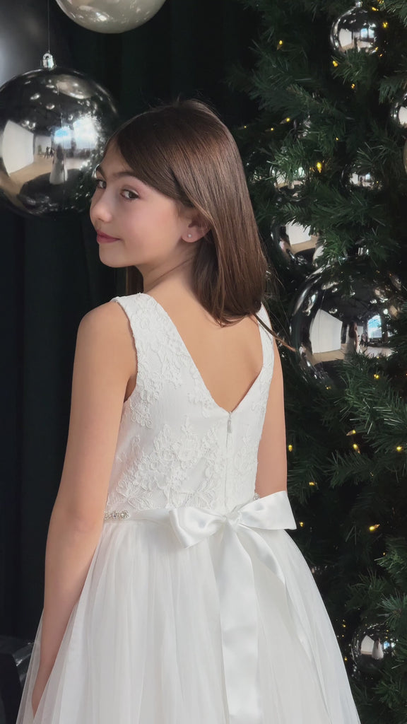 Girls Communion Dress Katherine GS38 Teter Warm