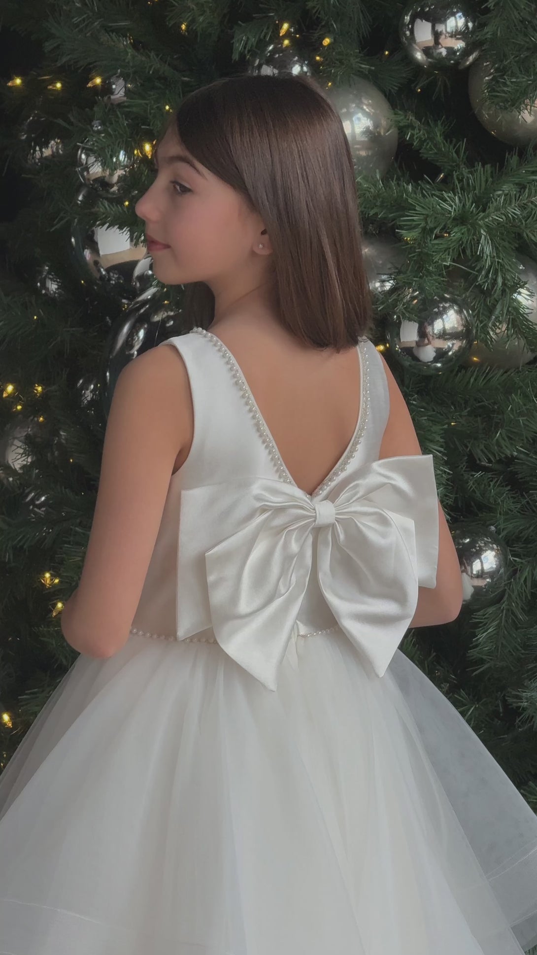 teter warm communion flower girl white dresses